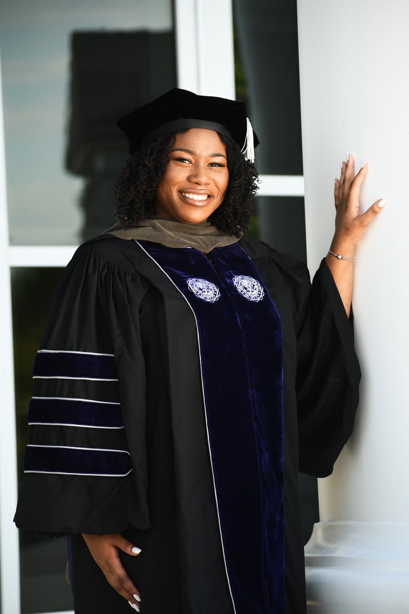 Brituzumab's tweet photo. Undergrad Haters: “Maybe we should change your major to something easier than Biology”

B.S in Biology in 4✅ ( Thank you #NCAT ) 
PharmD in 4✅

It’s Doctor now🗣🗣🗣 

#blackgirlwhitecoat #pharmD https://t.co/E2xrn21Mbd