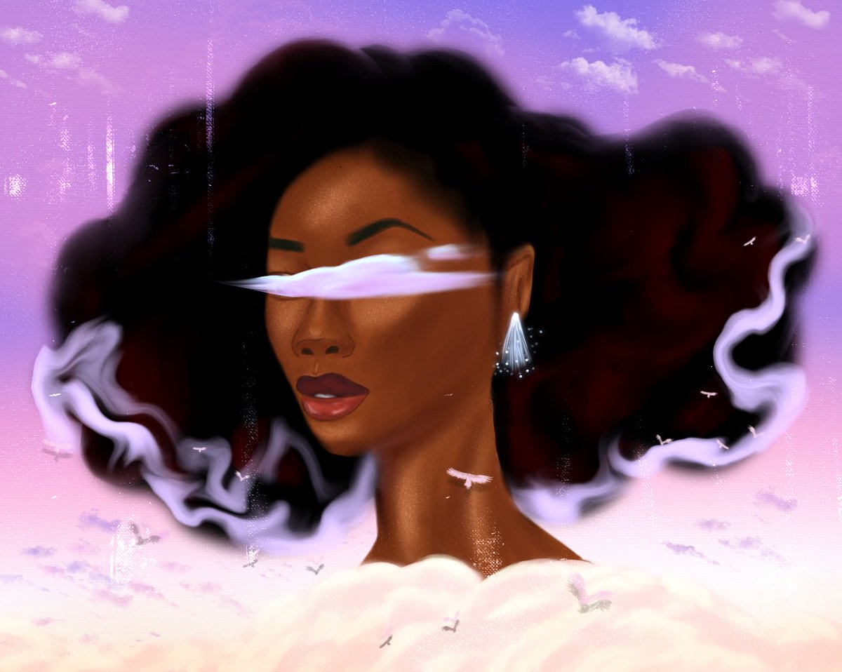 "Purple Haven"✨

My 1st submission for #NEAL_AIT SuperRare Exhibition. 
Really Excited about this and had a lot of fun create this piece
Curated by <a href="/NoCreative_eth/">noCreative | Bloom 🤝 its a VIBE</a> @rarelabmaster 

Check next thread for more Details