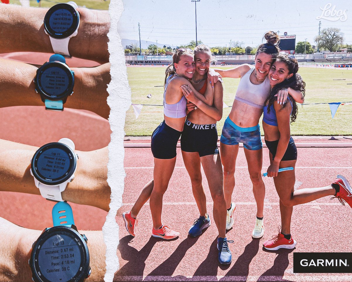 UNMLoboXCTF's tweet photo. Lobos recorded their fastest rep today since @KelatiWeini in 2020! Timing with the best @GarminFitness watches 😎

#GoLobos | #WeAreNM https://t.co/kCPDT00CO6