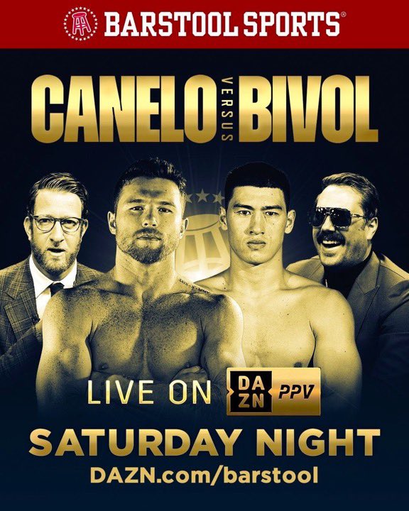 KFCradio's tweet photo. What better way to spend a Saturday than by watching some boxing? And is there any better way to watch than with Barstool Sports?

Get the fight: https://t.co/0qlldSgMPW https://t.co/dY92QLeXjR