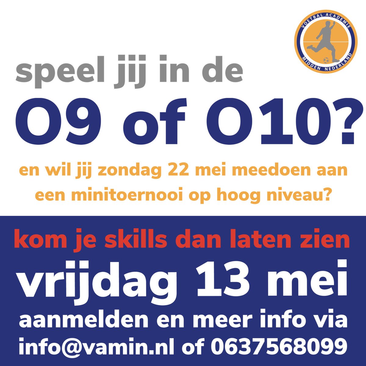 Voetbalacademie Midden Nederland (@vamiddennl) on Twitter photo 