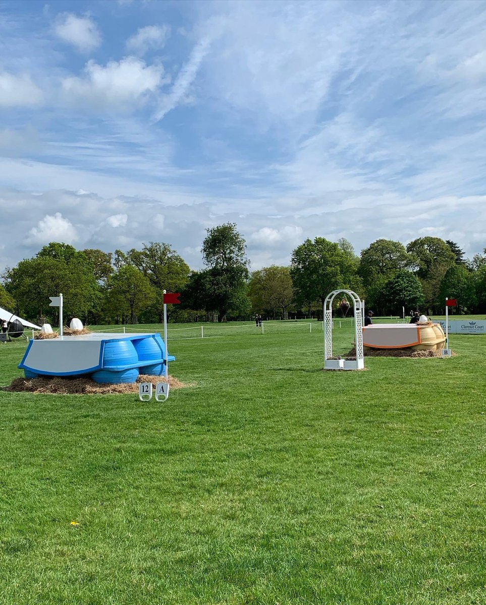 The last time we set foot in #BadmintonPark was in 2019… here we go <a href="/bhorsetrials/">Badminton Horse Trials</a> 🚀 

Today Charlotte and April had the pleasure of joining a cross country course walk with 6 x #Badminton winner Lucinda Green with our client Petplan Equine… what a course!! 🤯💥💪