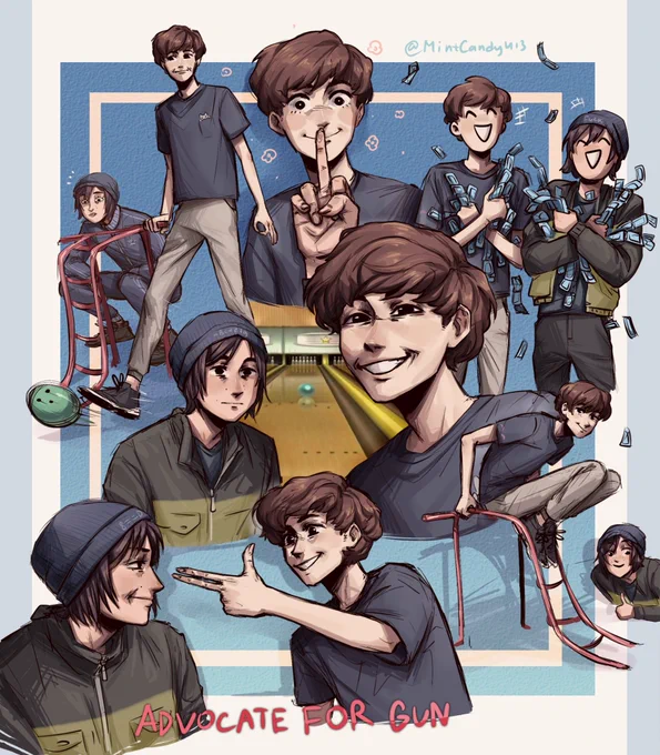 Bowling vlog 

#quackityfanart #georgenotfoundfanart #quackityvlog #mcytfanart #dsmpfanart 
