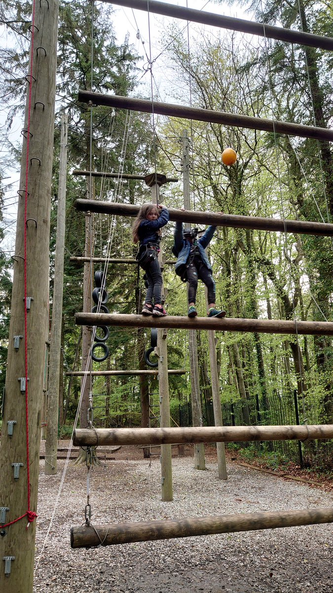 I was so impressed with the teamwork on Jacob's Ladder. I was cheering them on from the sidelines 🙂