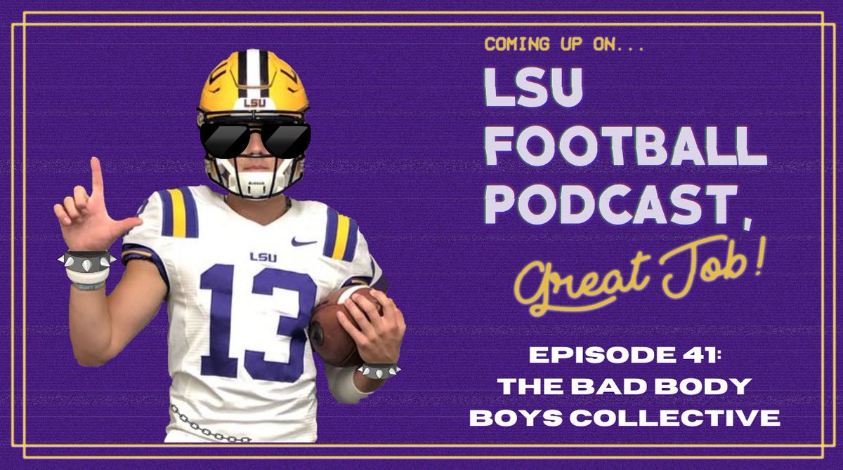 Guaranty Podcast Network (@guarantypods) on Twitter photo New <a href="/LSUFBPodcast/">LSU Football Podcast, Great Job!</a>!
Join <a href="/TBob53/">T-Bob Hebert</a>, @TxsJoHotdog, and <a href="/Emil_McClellan/">Emil C. McClellan</a> as they recap the LSU spring game!!!
🖥️Website: guarantypodcastnetwork.com/shows/lsu-foot…
🔊Spotify: open.spotify.com/show/4QXEor0uw…
🍎Apple: podcasts.apple.com/us/podcast/lsu… New <a href="/LSUFBPodcast/">LSU Football Podcast, Great Job!</a>!
Join <a href="/TBob53/">T-Bob Hebert</a>, @TxsJoHotdog, and <a href="/Emil_McClellan/">Emil C. McClellan</a> as they recap the LSU spring game!!!
🖥️Website: guarantypodcastnetwork.com/shows/lsu-foot…
🔊Spotify: open.spotify.com/show/4QXEor0uw…
🍎Apple: podcasts.apple.com/us/podcast/lsu…