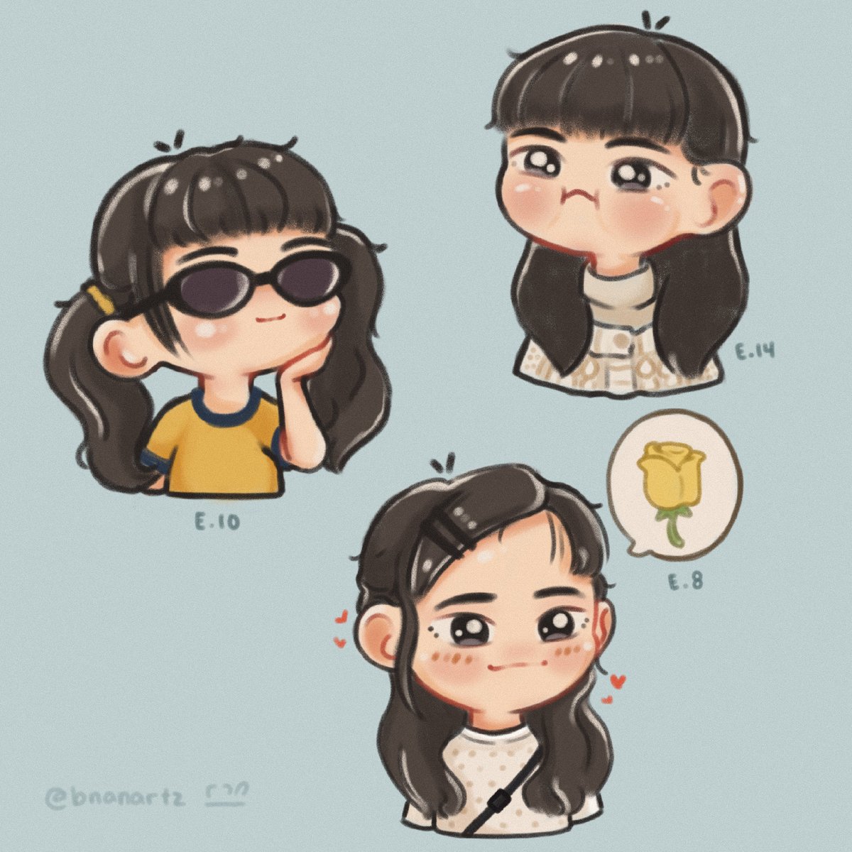 bnanartz's tweet photo. kim taeri as na heedo pt.🤺

#twentyfivetwentyone #김태리 #fanart https://t.co/kPk8GwEopz
