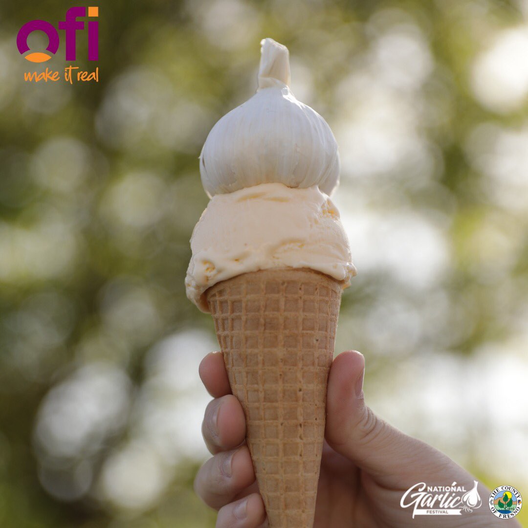 National Garlic Festival & Food Expo Fresno on Twitter "I scream