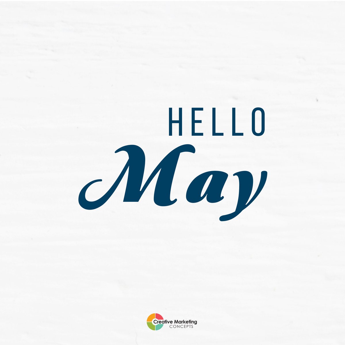 cmc_getcreative's tweet photo. Hello May!

May is here! Wishing everyone a great start to a new month.

#hellomay #socialmediatips #contentmarketing #smtips #getcreativemarketing https://t.co/zbrowpXEhk