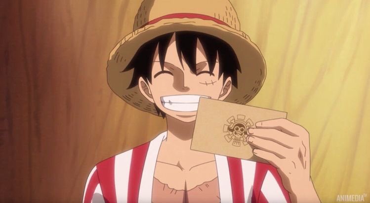 LuffyHourly's tweet photo. “Bringing smiles to the faces of the people” crazy line from oda cuz this applies to real ppl too https://t.co/9IoL5EOiam