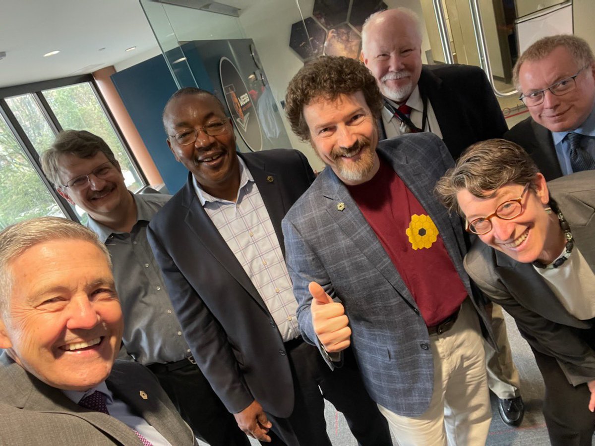 Bob Cabana (@astro_cabanabob) on Twitter photo Visiting the Space Telescope Institute and the <a href="/NASAWebb/">NASA Webb Telescope</a> team. An amazing afternoon with an amazing team! (Got to see a Webb pic no one else hasā¦yet.š) Visiting the Space Telescope Institute and the <a href="/NASAWebb/">NASA Webb Telescope</a> team. An amazing afternoon with an amazing team! (Got to see a Webb pic no one else hasā¦yet.š)