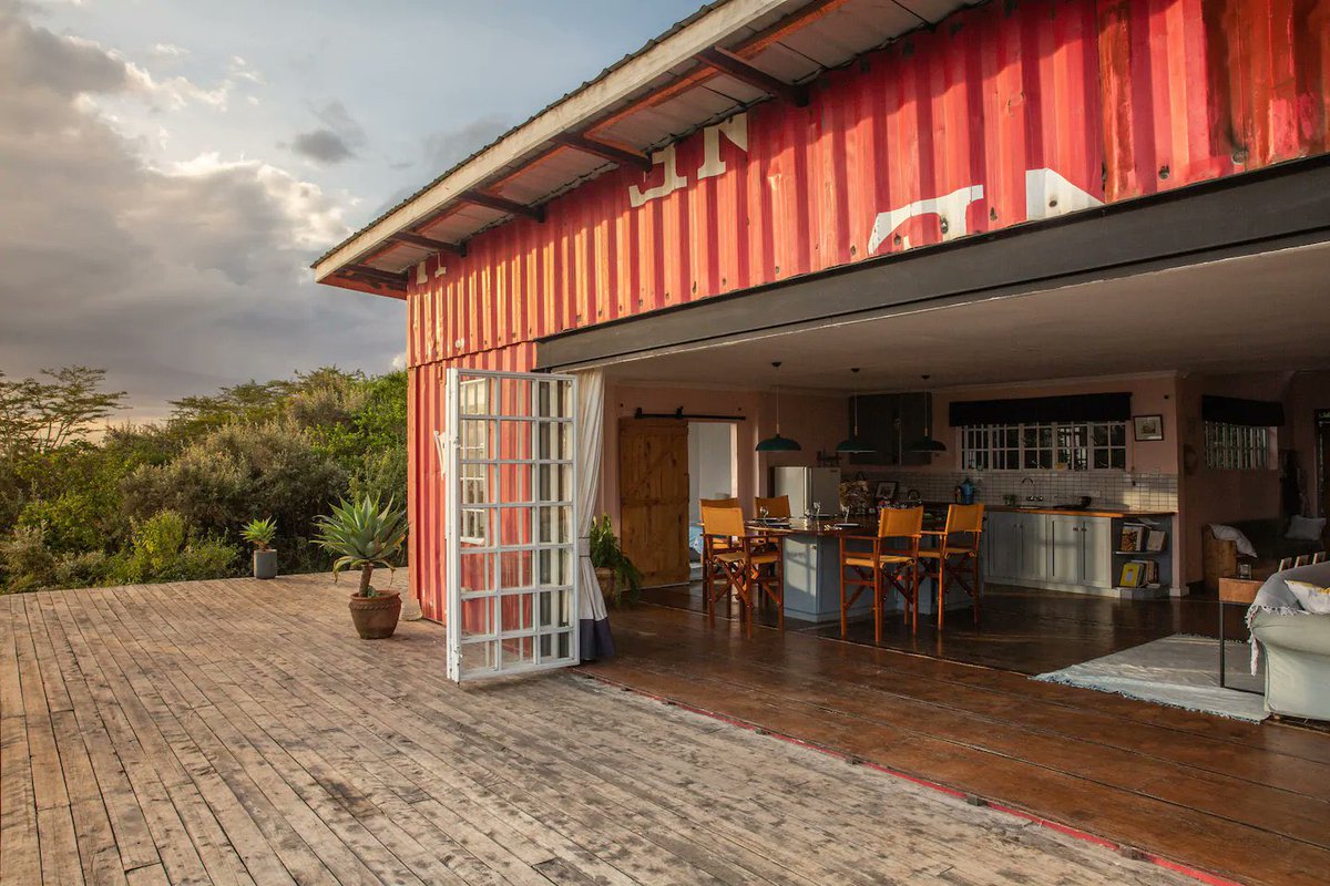 letsDiscoverke's tweet photo. The Container House on a Cliff.
Kajiado is gem, perfect for groups of upto 4 pax. https://t.co/uvJdvk1vF4