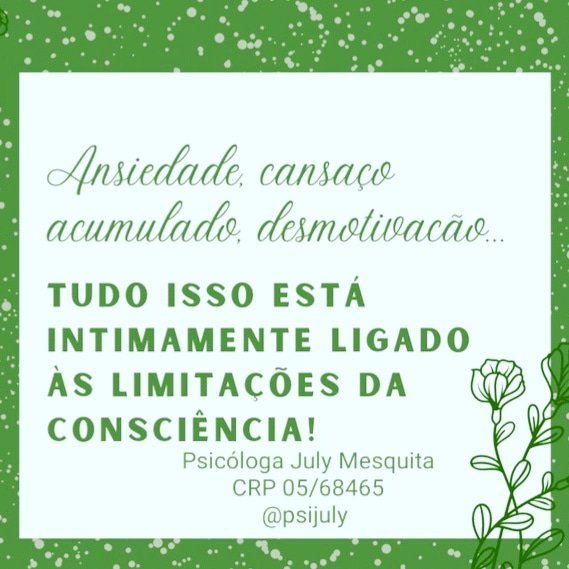 julymmg's tweet photo. Muitos dos dilemas que carregamos diariamente são frutos de frustrações acumuladas em nossa vivência, limitações que nos impedem de enxergar as coisas como são e atingir nosso potencial máximo 😥 Mas calma, que tudo isso tem solução 🤩 Venha você também expandir sua consciência! https://t.co/o7mnJTCC0Q