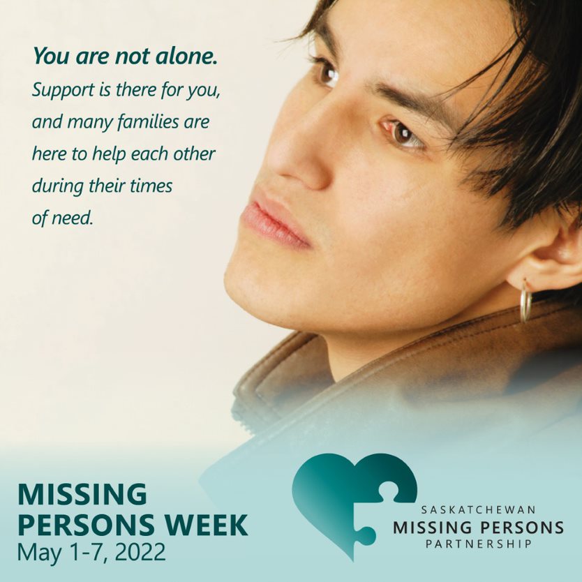 MissingSask's tweet photo. You don’t have to wait 24 hours to file a missing persons report. Call your local police service as soon as you suspect that someone is missing.
#SkMPW2022 #skmissing https://t.co/Xucx1BsdZJ