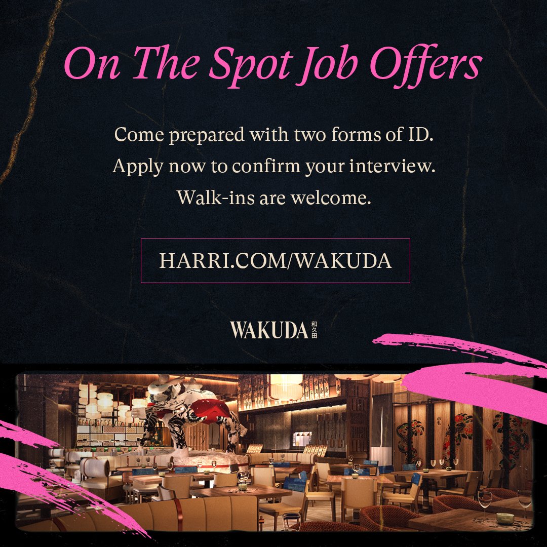 50eggsinc's tweet photo. Born in Japan, built for the world. Join the World of WAKUDA at our casting call at @VenetianVegas on May 10 &amp; 11 and be a part of the first generation of WAKUDA.

Walk-ins are welcome. 
Pre-apply now: https://t.co/zlufg5e6rZ 

#WAKUDAiscoming #WorldOfWAKUDA #NowHiring #Jobs https://t.co/bz6K9FTHBH