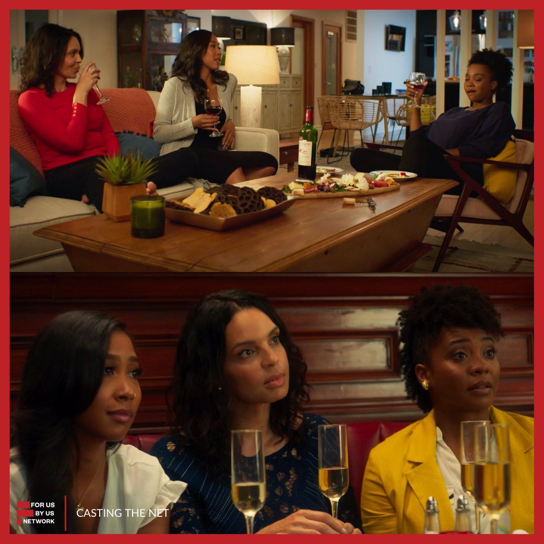 ForUsByUsNetwrk's tweet image. What do you usually do with your girls? 🤔🛍️🥂

Stream &apos;Casting the Net&apos; now on @forusbyusnetwork 🎥 #forusbyus 

We got US! ✊🏾 #CastingtheNet #ForUsByUsnetwork #ForUsByUs