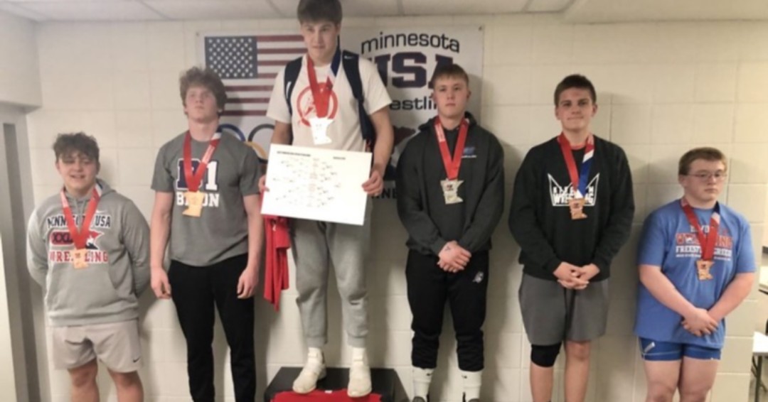 Congrats to Tiger 10th Grade Wrestler Dylan Henrikson for placing 4th at MN/USA Freestyle State this past weekend!!