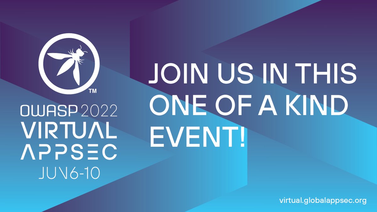 owasp's tweet image. Join #OWASP for Global AppSec EU June 6-10 for your opportunity to participate in 1-day, 2-day or 3-day trainings, attend educational talks, listed to world renown keynotes, connect with peers, interact with exhibitors and MORE!  whova.com/web/GKSmlhCK%2…

#globalappseceu