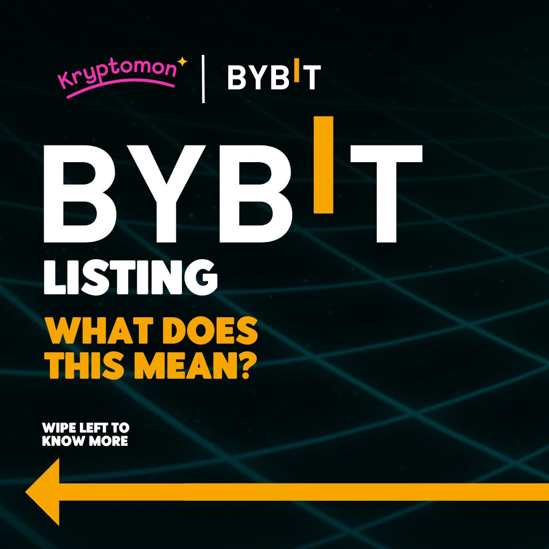 KryptomonTeam's tweet image. On Friday, May 6th, 2022, @Bybit_Official  will be the second centralized exchange to list $KMON Coin on their platform. What does this really mean to you as a Trader and Investor? ⚡️💱

Learn more here:
instagram.com/p/CdJaeK5hi_S/

#Kryptomon
#Bybit