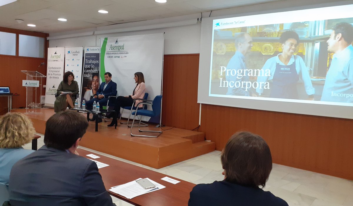 asempal's tweet photo. Orgullosos del éxito de la jornada de @asempal y @caixabank sobre el impacto social de las empresas. Continuaremos visibilizando la labor de las empresas #Almería en #RSE ¡Gracias!💚 @dipalme_almeria @FundlaCaixa @GrupoCaparros  @SenatorHR @CeleminServSoc https://t.co/arqRdEVBnp https://t.co/xqcmU1Ewxu