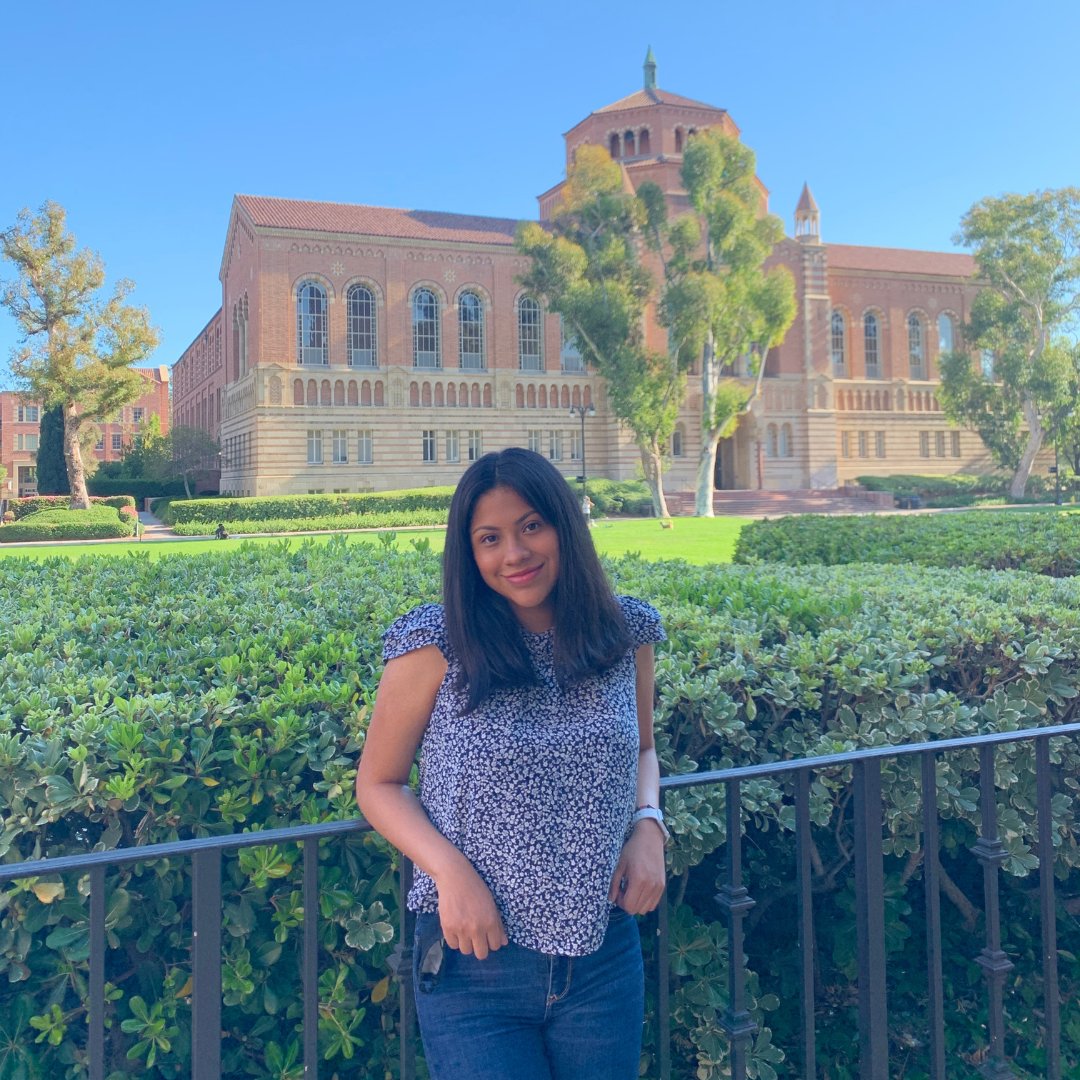 UCLAAdmission's tweet photo. Meet Marilyn, a second year transfer who is double majoring in Sociology and Chicana/Chicano Studies. Read today's #BruinBlog to learn more about how she got involved at UCLA despite not living on campus! #StudentLife https://t.co/cthpcbdKDx https://t.co/PTzx1DGv3T