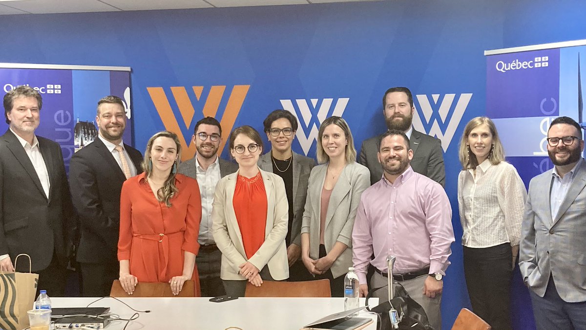 QcWashington's tweet image. Une retraite stratégique bien réussie pour l’équipe en affaires gouvernementales du @MRIF_Quebec aux États-Unis. Défendons et avançons nos intérêts politiques chez nos voisins du sud!

⚜️🤝🇺🇸

#Québec’s U.S. Government Relations Team meets in #Washington.
#QuébecDC #QcUS #DiploQc