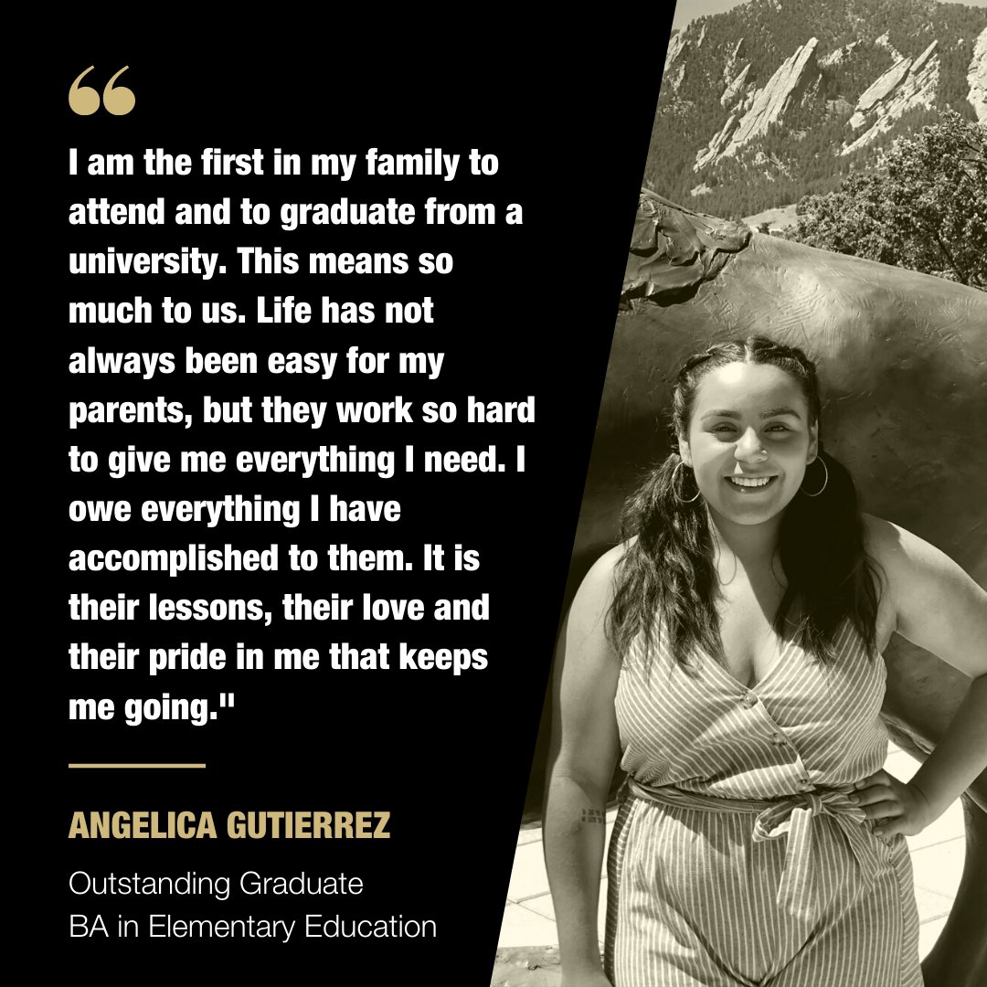cueducation's tweet photo. Meet Angélica Gutierrez, an educator in the fight for equitable education and our 2022 Outstanding Elementary Education Graduate: https://t.co/Hb1HJaJI4z
#ForeverBuffs #cuclassof22 #EdBuffs https://t.co/NBNUlYu58v