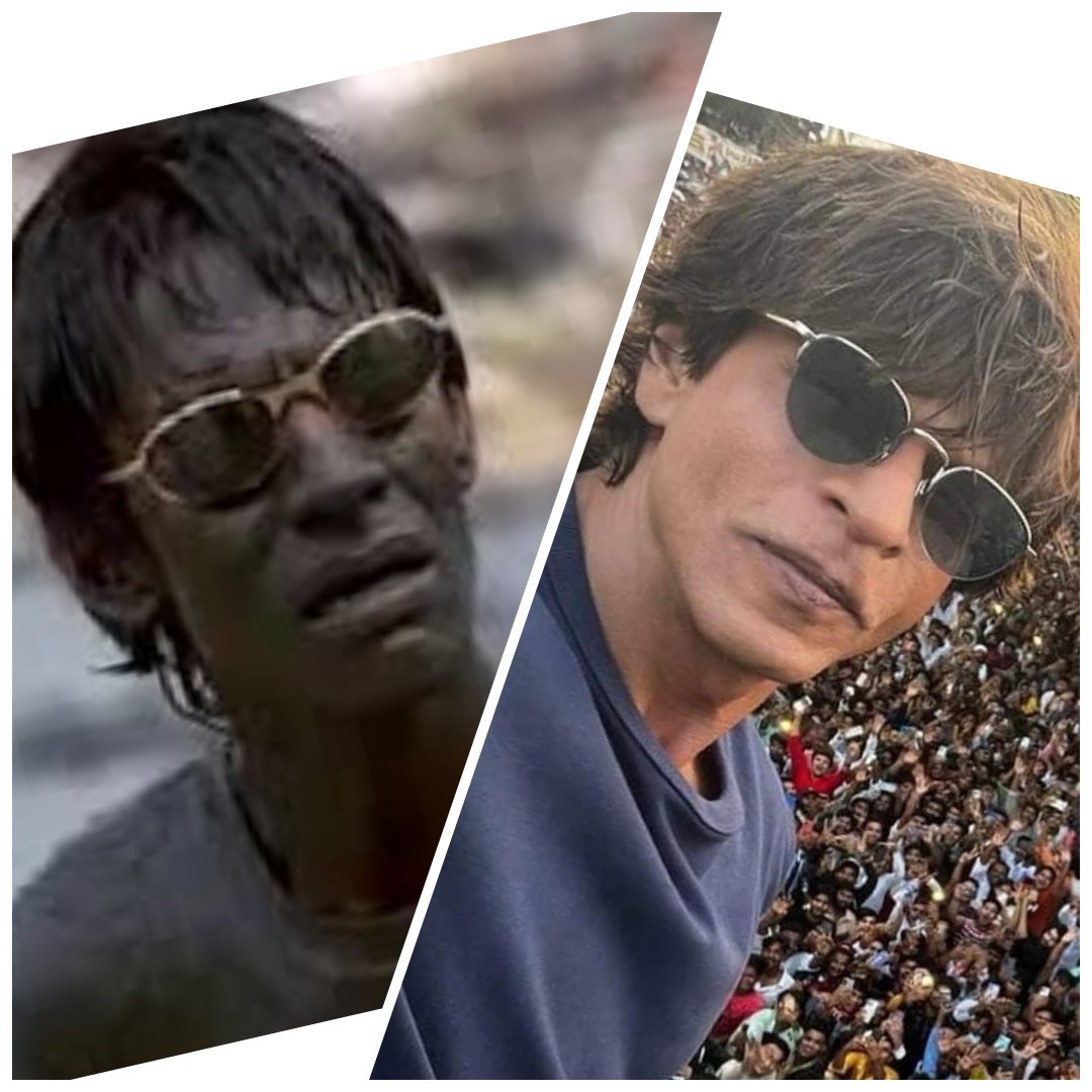 Who's more #handsome #srk #vijayraaz