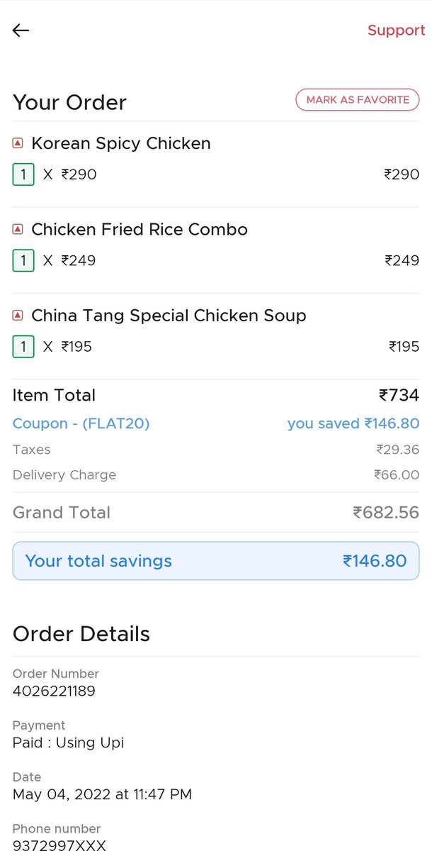 danishmithani78's tweet photo. @zomato the worst food app delivery guy abusing and saying why i should pick your order one hour for the order close the company if u can't serve inspite paying so much charges and delivery charge and tax https://t.co/1blirFIw8K