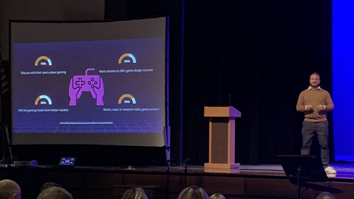 RyanMcGTech's tweet photo. An AMAZING day at #WNYTIF #tiftalks22 sharing learning with some awesome people! @AMWheelock @AJBloom2pnt0 @SarahWitt87 @InsightPhilED @EdTechMcMillan @m_drez @Gio_edtech @BrynaMoritz @holler4edtech &amp; more!

I channeled my inner Steve Jobs on stage &amp; Loved every moment of it! https://t.co/UgY24TTytj