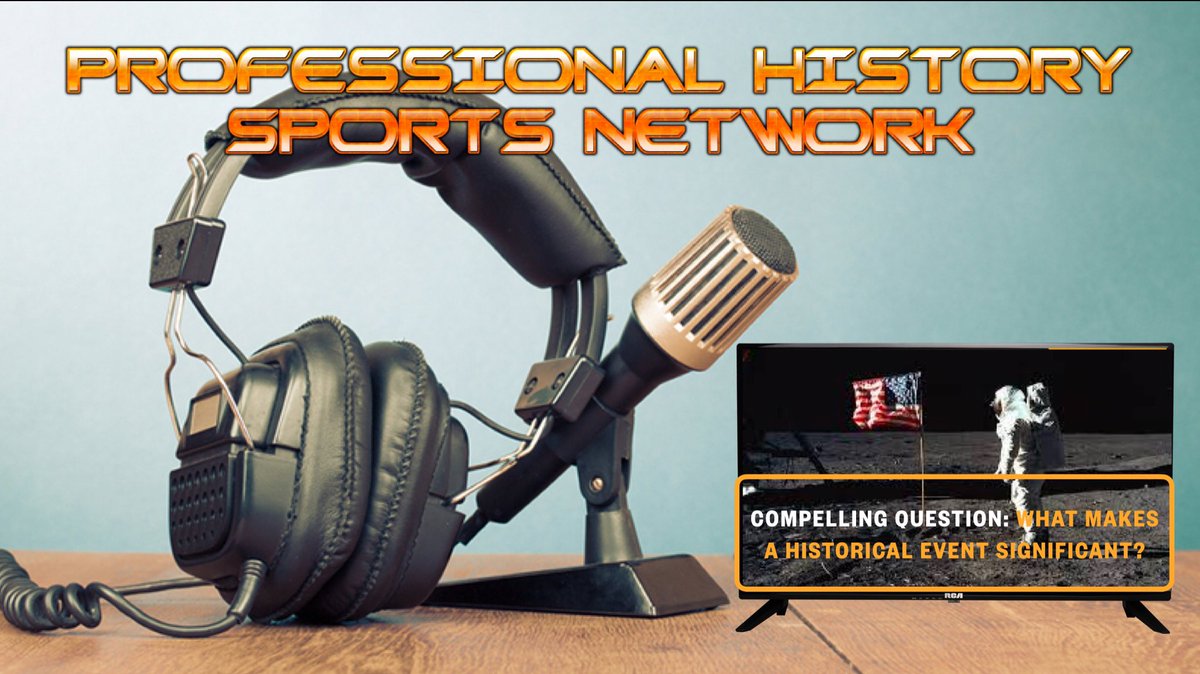coachschutte's tweet photo. 🚨Coming soon! 📺Check your local listings! 
Professional History Sports Network (PHSN)! 
Students will provide play-by-play and in-depth analysis for the worlds most significant historical events!  @KyleRegier @thewarsnak https://t.co/Tr0zbZ1Oxi