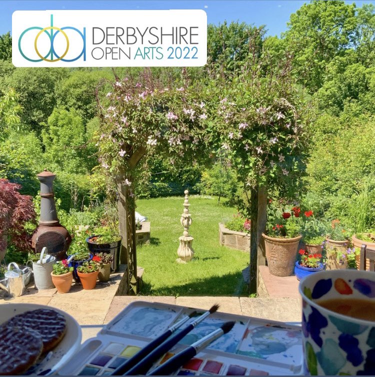 pamsmartstudio's tweet photo. Derbyshire Open Arts on 28th/29th May. Call in to studio with a view to meet the artists @DerbyshireOArts https://t.co/AiIFimvS84