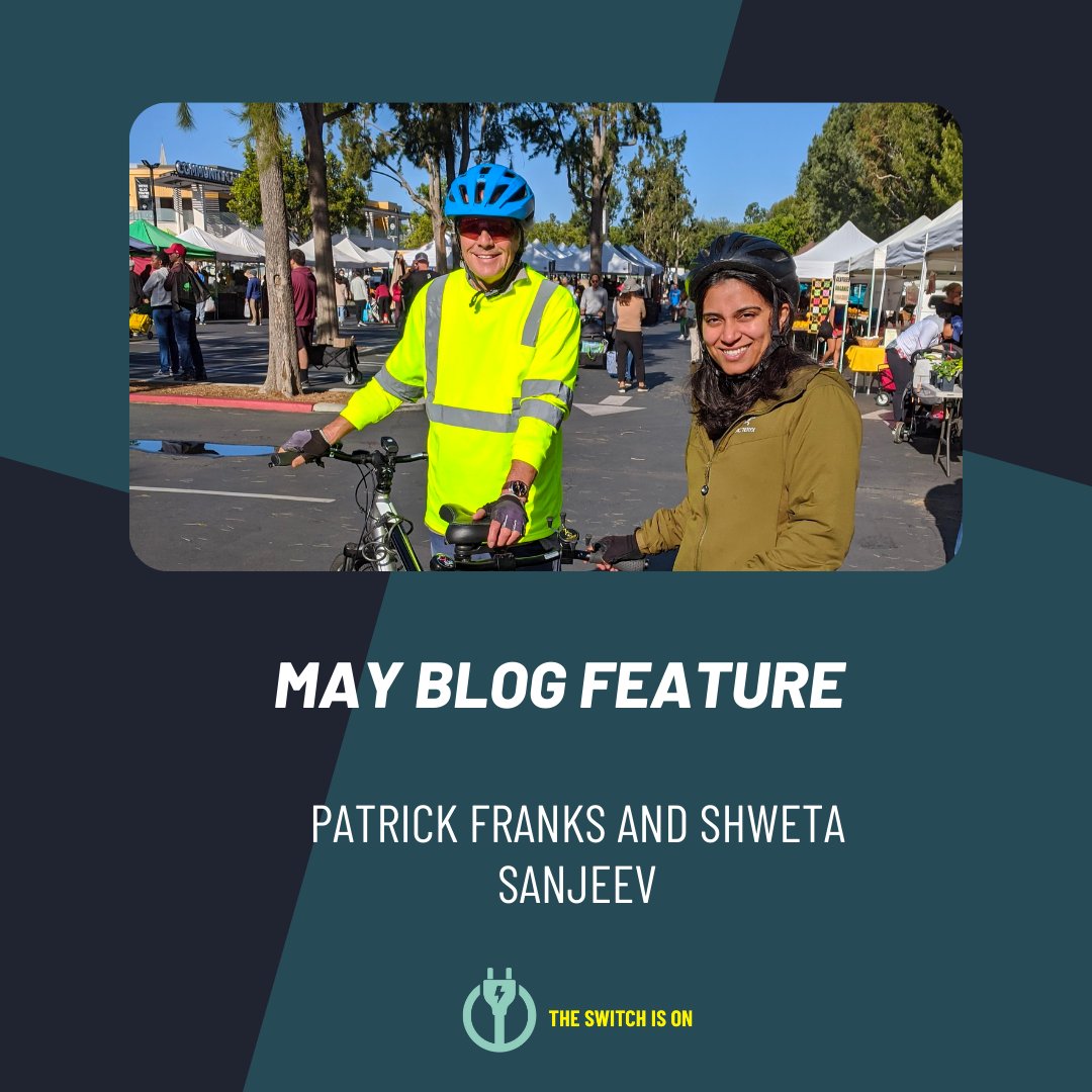 switchison's tweet image. You may not realize how fun taking #ClimateAction can be! Read about #SwitchIsOn ambassadors Patrick and Shweta’s work with the Cool Block Program, where neighbors design decarbonization plans while forming community connections.

Read: switchison.org/news/cool-bloc…