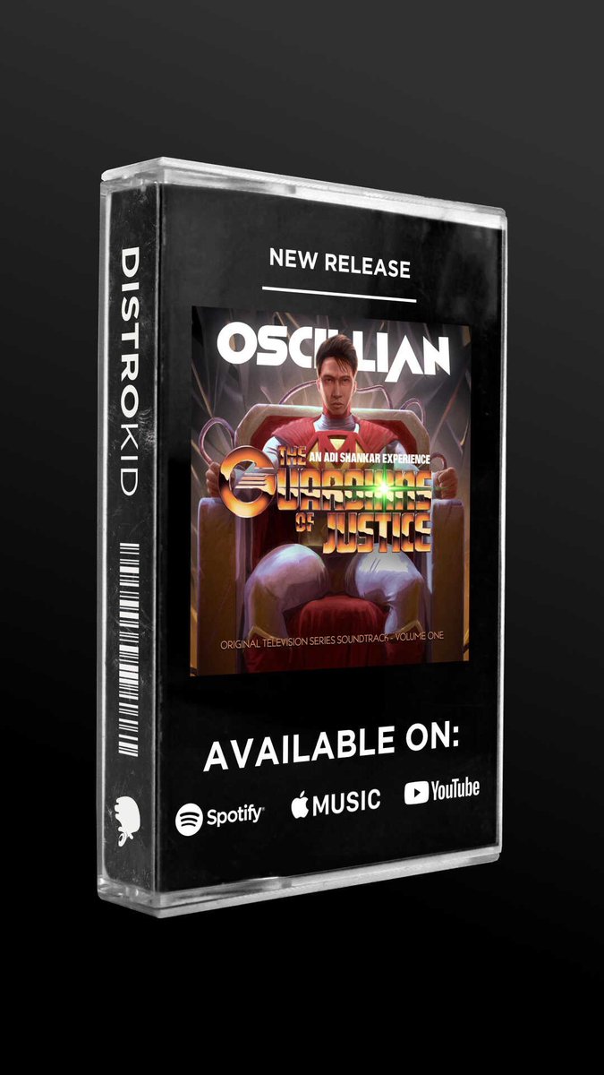 And... we're live! Get it while it's hot, peeps  😎
ow.ly/5WZE50IZ8my

#theguardiansofjustice #soundtrack #netflix #synthwave #ost #volumeone #bootleguniverse