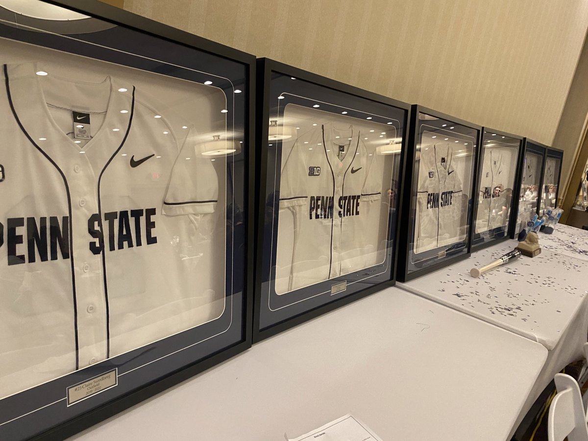 PennStateSB's tweet photo. Thanks to everyone who came out to our end of season celebration on Sunday!

Also a shoutout to our team award winners. #WeAre

MVPs🥎: Bailey Parshall and Cassie Lindmark
Offensive MVP🥎: Ally Kurland
Defensive MVP🥎: Lilia Crouthamel
Blue and White Award 🥎: Claire Swedberg https://t.co/c4OkjLjPYF