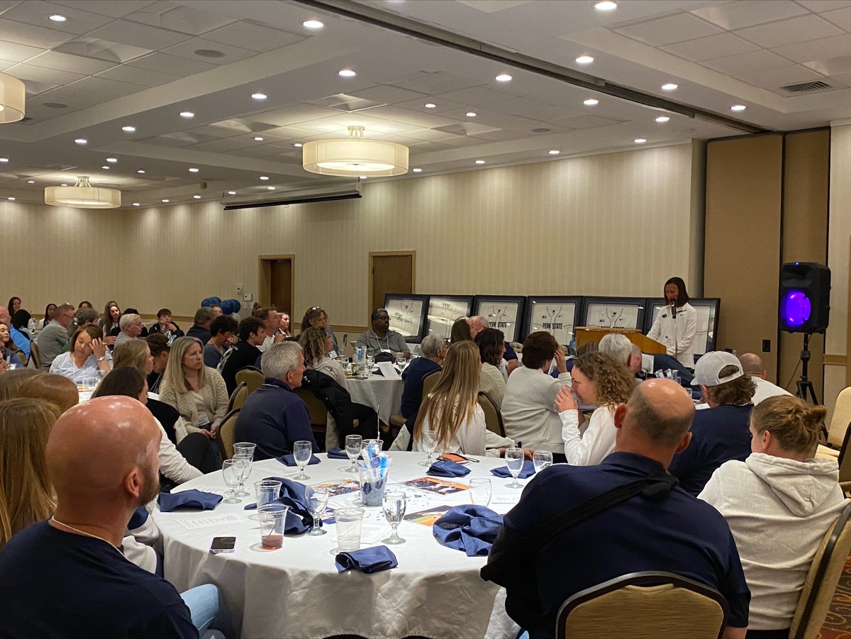 PennStateSB's tweet photo. Thanks to everyone who came out to our end of season celebration on Sunday!

Also a shoutout to our team award winners. #WeAre

MVPs🥎: Bailey Parshall and Cassie Lindmark
Offensive MVP🥎: Ally Kurland
Defensive MVP🥎: Lilia Crouthamel
Blue and White Award 🥎: Claire Swedberg https://t.co/c4OkjLjPYF