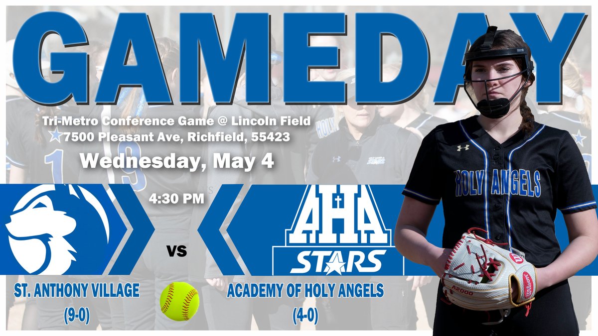AHA_SOFTBALL's tweet photo. Game Day!! The #9AAA state ranked STARS (4-0) host #5AAA St. Anthony Village (9-0) this afternoon in one of Star Tribune's Top Games of the Week - 4:30 PM. JV plays at 4:30 PM. GO STARS!!
https://t.co/cF3FHJv32i https://t.co/oHmsSmJMx3