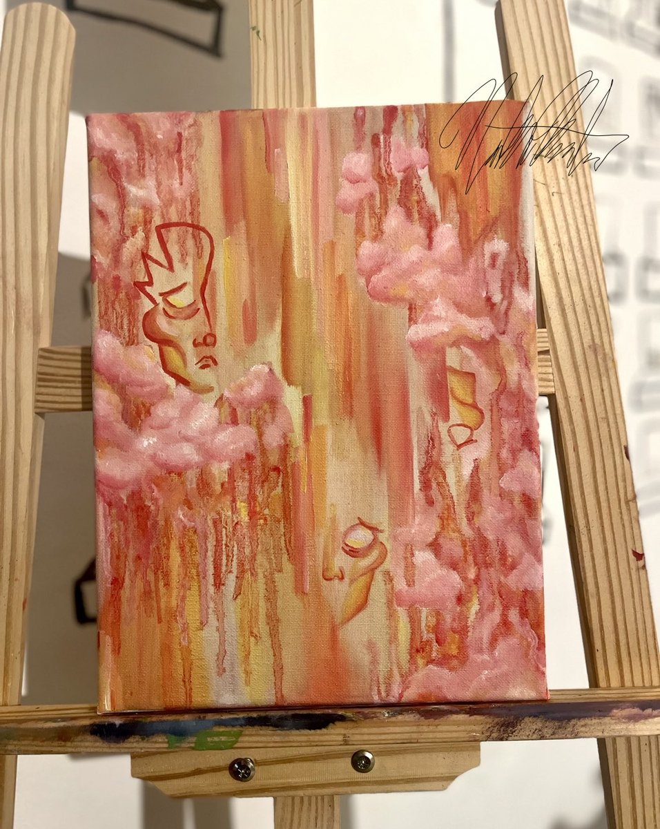 Racing thoughts in the clouds

Oil on canvas