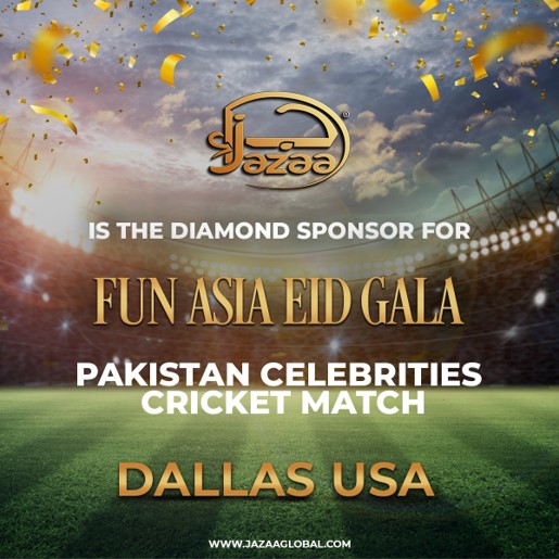 jazaaglobal's tweet photo. Jazaa Global is proud to be the diamond sponsor of the most anticipated Fun Asia Eid Gala that will take place in Dallas, USA.
So don't forget to grab your tickets and get a chance to meet your favorite celebrities there!
#Jazaa #JazaaGlobal #FunAsia #EidGala #Dallas #USA https://t.co/xmJMc6FlRy