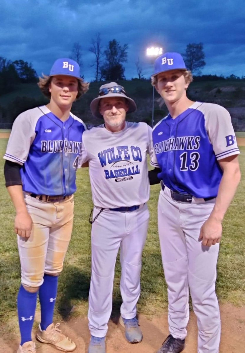 <a href="/ProspectsMid/">Mid America Prospects, Inc/DC3-Prime</a> &amp; @18uprospects members <a href="/Benrank03/">Ben Rank</a> &amp; <a href="/R_mat13/">Reece Mateyoke</a> met up with <a href="/matthewrigsby13/">Coach Rigsby</a> last night against <a href="/Wolfebaseball/">Wolfe County Baseball</a>. <a href="/Benrank03/">Ben Rank</a> will be off to <a href="/WVCBaseball/">Wabash Valley BSB</a> &amp; <a href="/R_mat13/">Reece Mateyoke</a> will be <a href="/AsburyBaseball/">Asbury U. Baseball</a> in the fall. Couldn’t be prouder of these two!! <a href="/ErikHagen12/">Erik Hagen</a> @trainmidamerica