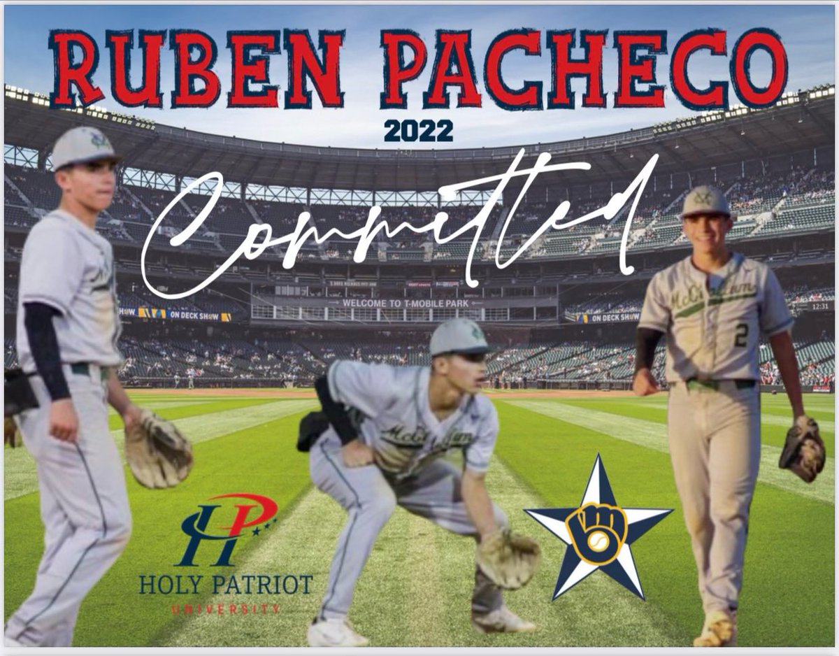 thisguyrube's tweet photo. After some conversations with Coach LaRoqcue, Athletic Director Brian and my parents I am blessed and honored to announce my commitment to Holy Patriot University. @baseball_hpu https://t.co/rjWMX7B6Nk