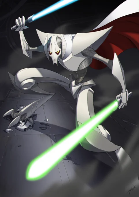 Here's another year that I remind people of the best version of General Grievous... 💀

#MayThe4thBeWithYou 