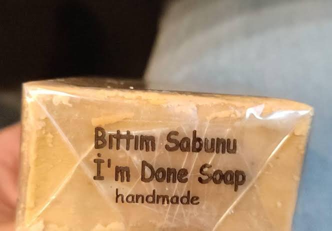 ben bugün bıttım sabunuyum