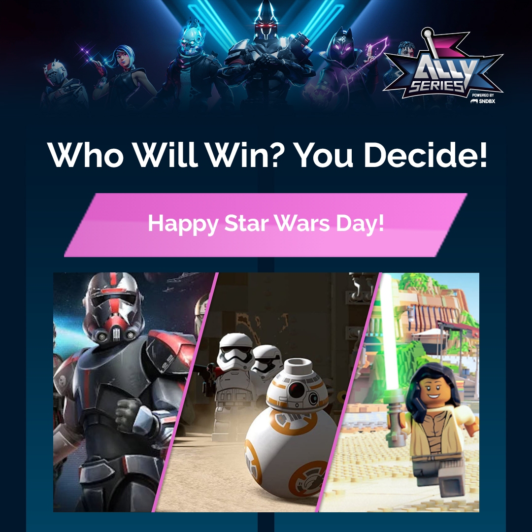 allyseriesgg's tweet photo. #MayTheFourth be with you! Happy #StarWarsDay. Tell us your favorite #StarWars game in the comments.

#AllySeries #StarWarsGame #LegoStarWars #StarWarsBattlefront #StarWArsJediFallenOrder #VaderImmortal #TheForceUnleashed #KnightsOfTheOldRepublic https://t.co/2NlGke1BIl