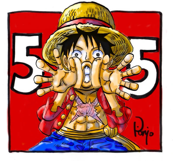 ルフィ今年もおめでとう#ルフィ誕生祭2022#ONEPIECE#ワンピース 
