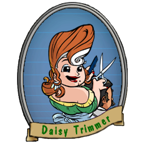 BangHowdyGame's tweet photo. Daisy Trimmer here wishin' ya'll a wonderful Wednesday! Stop on by my barber shop in Frontier Town to get yerself a brand new look!

#indiegame #gamedev #character #banghowdy #indiegames #indiedev #IndieGameDev #steampunk #western #turnbased #RealTime #strategy https://t.co/UGdGZbFE1O