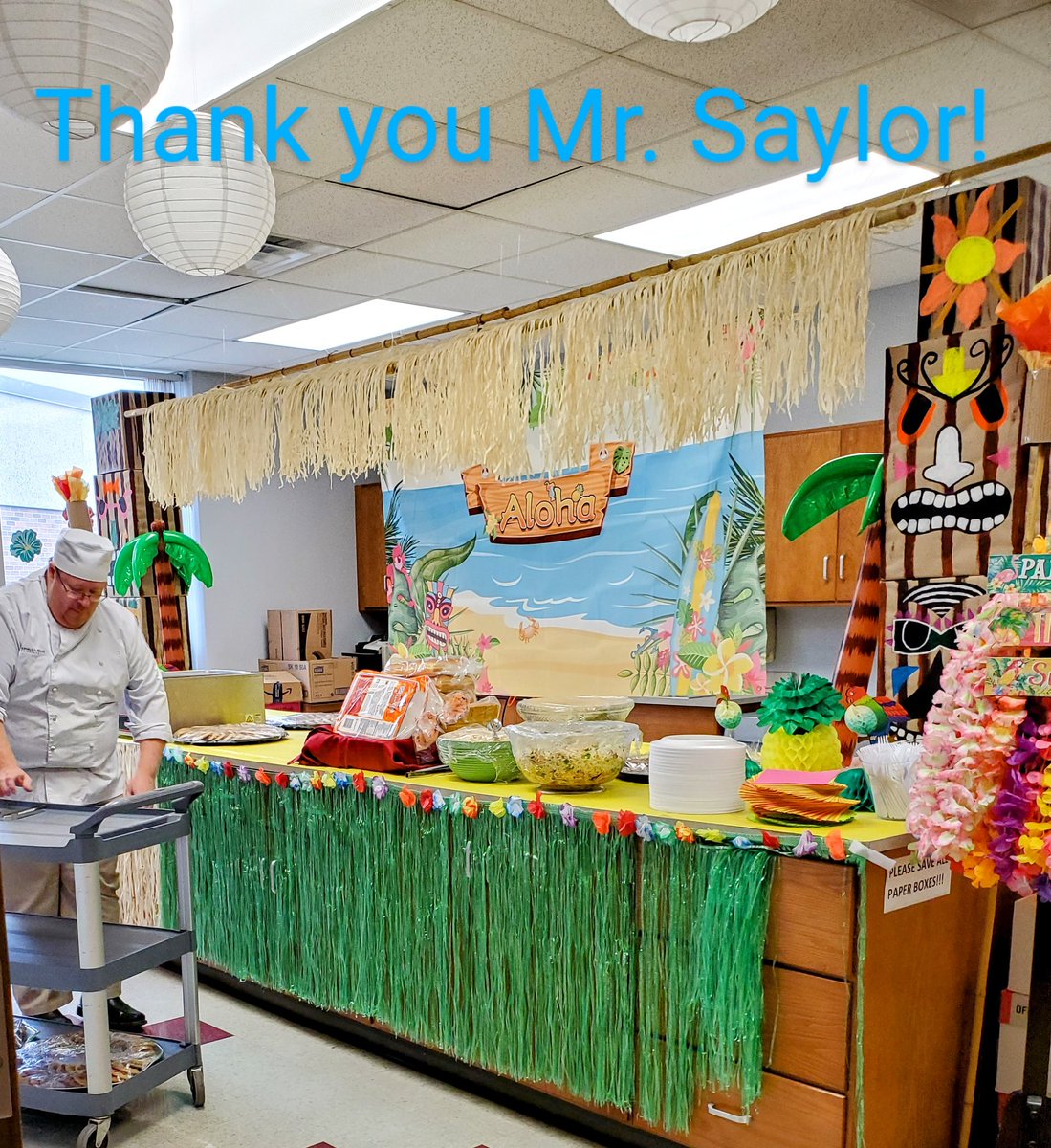 This man has put in a lot of extra work lately. It is much appreciated!