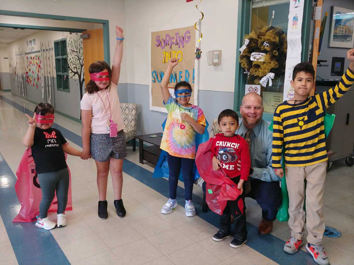 This week is teacher appreciation week and the PFO theme is superheros.  So here some student superheros celebrating all those education heros
#MyrtleElementary #superhero #KOPROUD #EverykidEveryday #TeacherAppreciationWeek