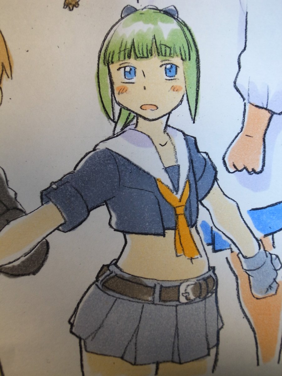 #みどりの日なので緑色の画像を貼る 