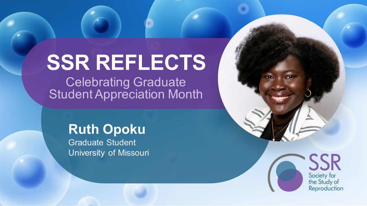 SSR (@ssrepro) on Twitter photo To wrap up Graduate Student Appreciation Month 🎓 we're celebrating by featuring some of our <a href="/SSR_Trainees/">SSR Trainees</a>. Read more about our interview with Ruth Opoku, a graduate student at <a href="/LCSchulzLab/">Schulz Lab - MU</a> <a href="/MizzouBiology/">MizzouBiology</a> 👉 bit.ly/39qpOCJ <a href="/ArinOestreich/">ArinOestreich</a> <a href="/Rishi_Jas/">Jaspreet Kaur Rishi</a> To wrap up Graduate Student Appreciation Month 🎓 we're celebrating by featuring some of our <a href="/SSR_Trainees/">SSR Trainees</a>. Read more about our interview with Ruth Opoku, a graduate student at <a href="/LCSchulzLab/">Schulz Lab - MU</a> <a href="/MizzouBiology/">MizzouBiology</a> 👉 bit.ly/39qpOCJ <a href="/ArinOestreich/">ArinOestreich</a> <a href="/Rishi_Jas/">Jaspreet Kaur Rishi</a>