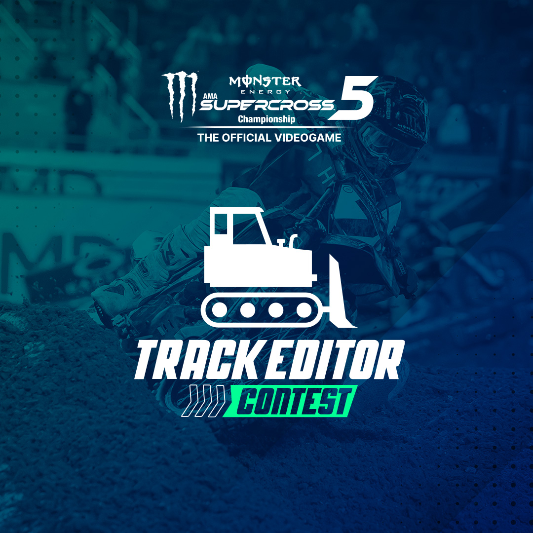 PLAION's tweet photo. Warm up your imagination, the #Supercross5 Track Editor Contest is back! 🛠️

Get ready to turn your virtual track into an official round of the 2023 Official Championship! 🏍️🏁

Discover how to join: ➡️ https://t.co/YFM8mlOQEg https://t.co/9SX0YcuNWE